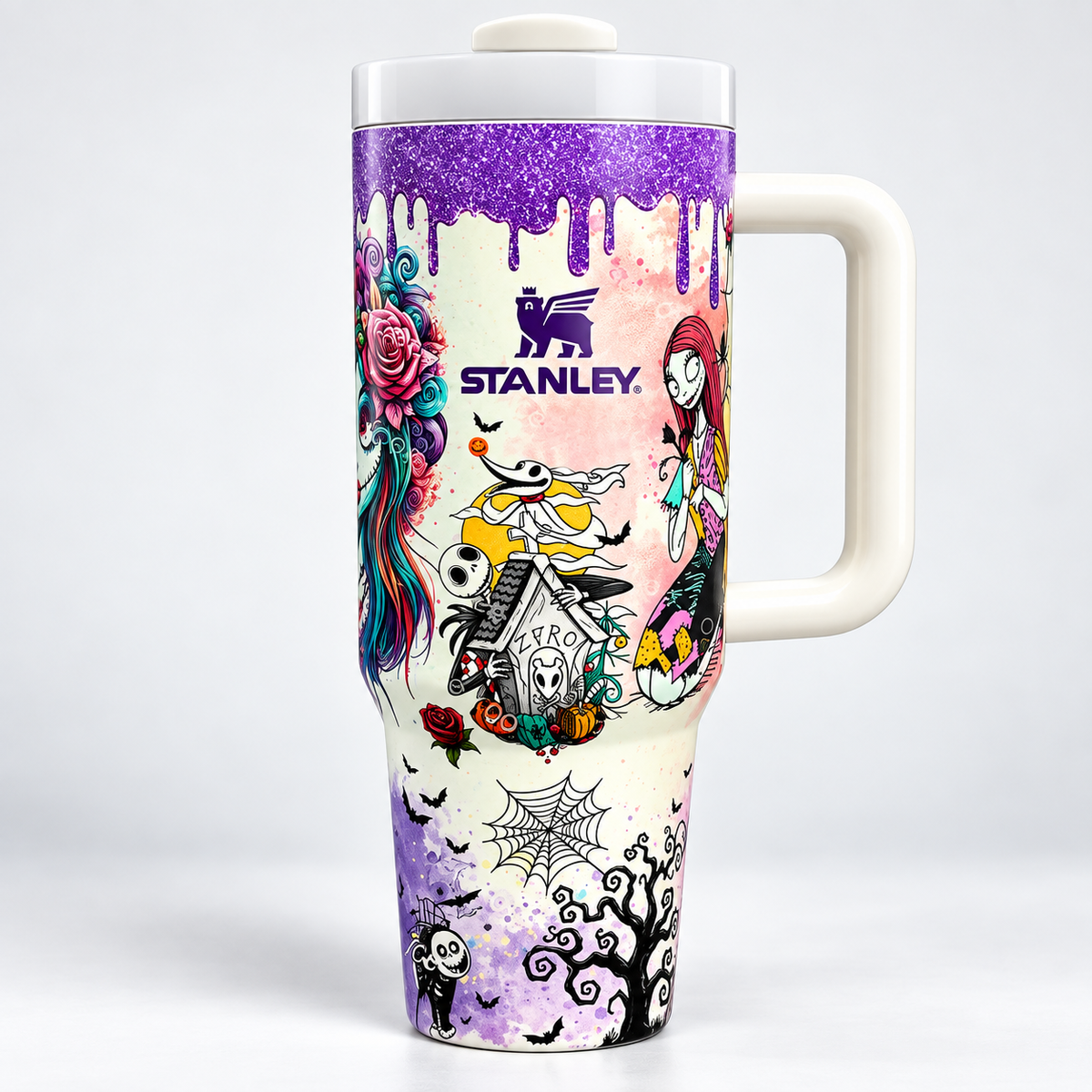 Sally x Jack Skellington 40oz Tumbler