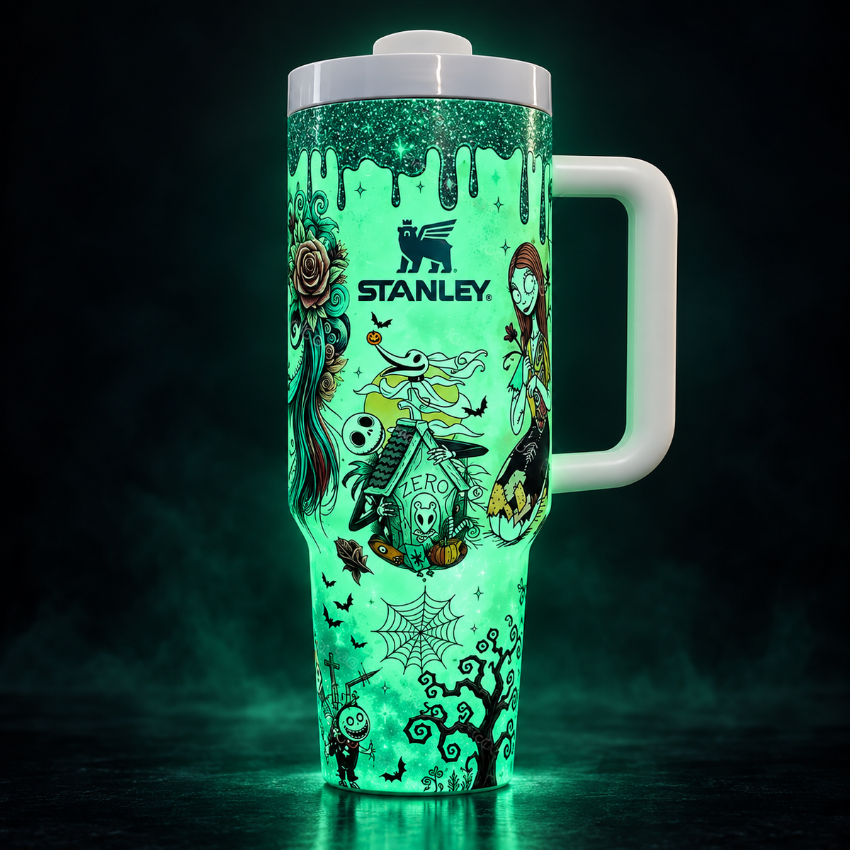 Sally x Jack Skellington 40oz Tumbler