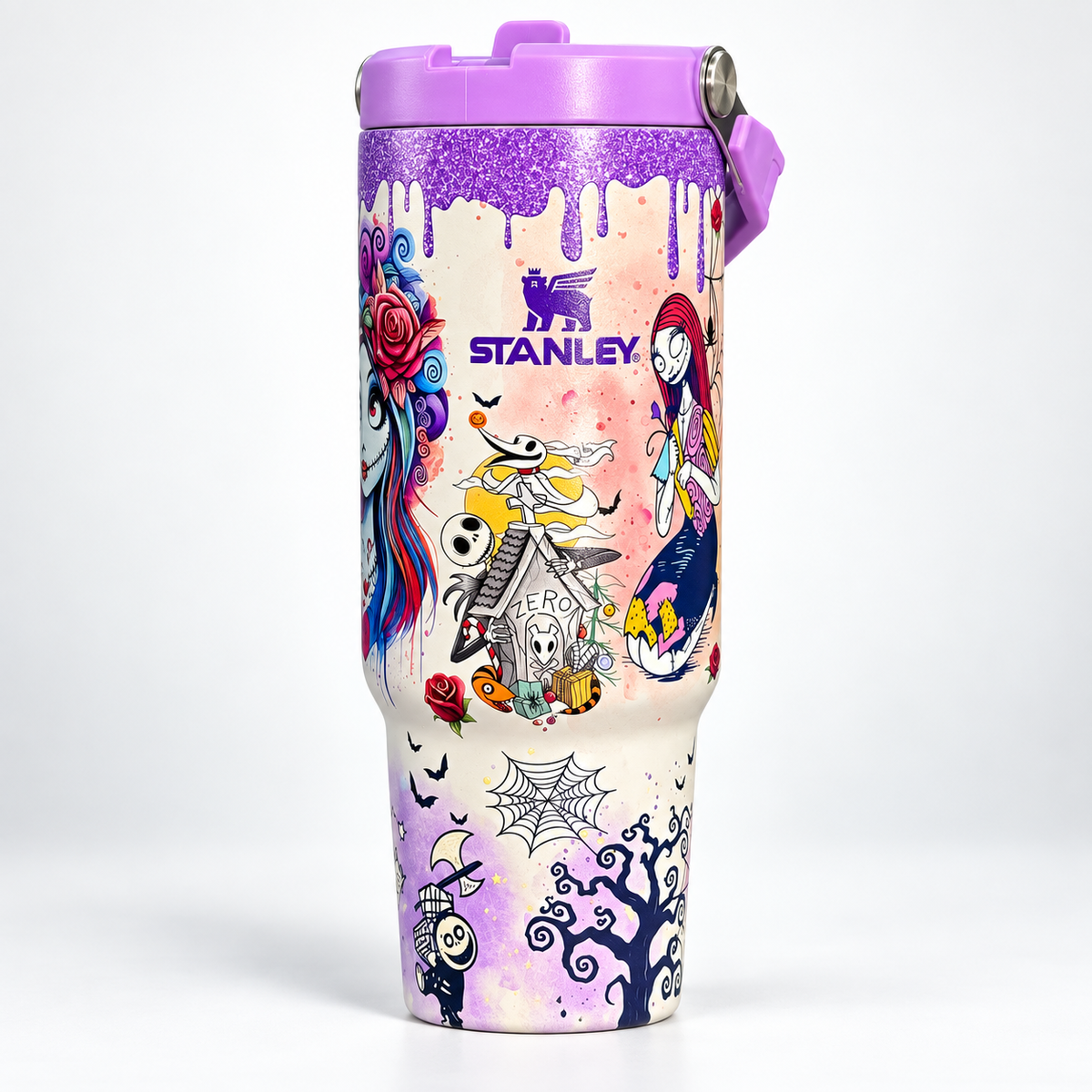 Sally x Jack Skellington 40oz Tumbler