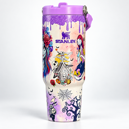 Sally x Jack Skellington 40oz Tumbler
