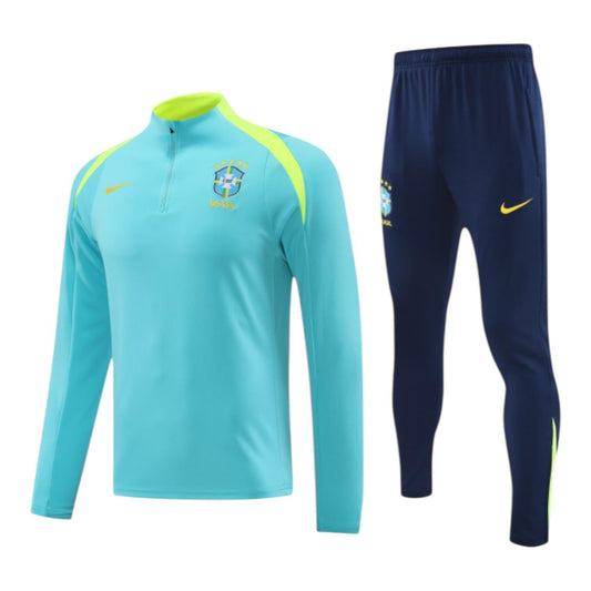 24/25 Brazil Tracksuit Light Green