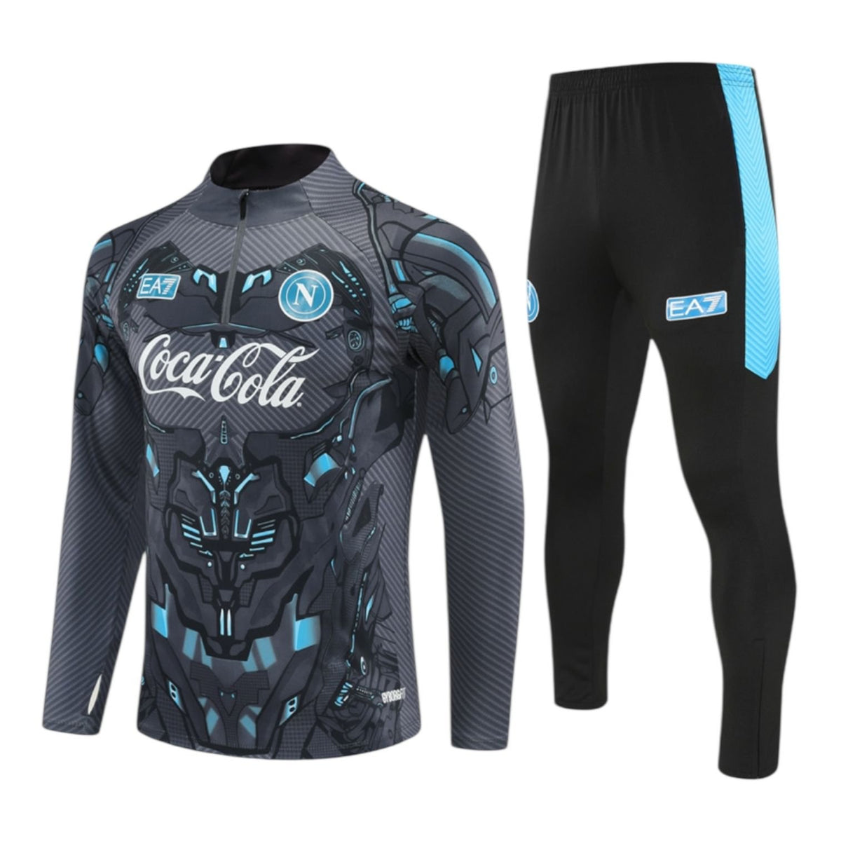 25/26 Napoli x EA7 Tracksuit Grey