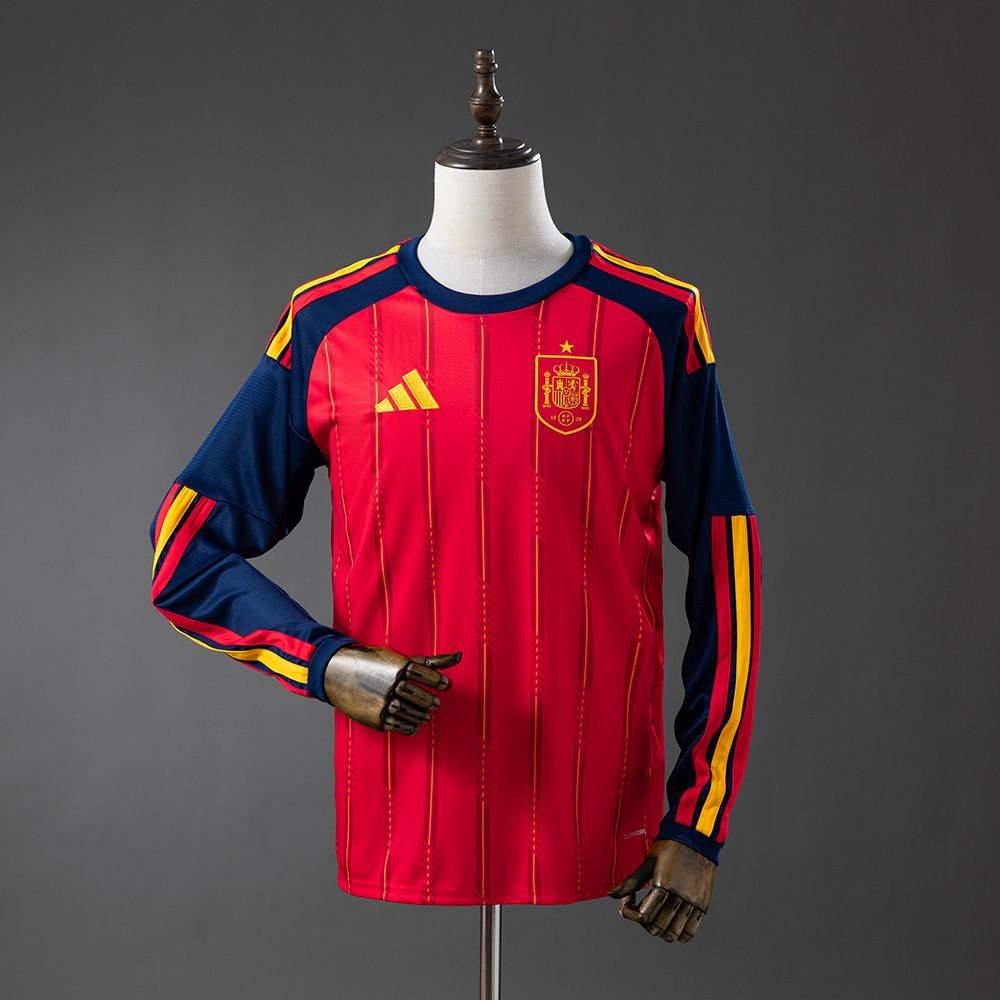 2026 Spagna Home Manica Lunga