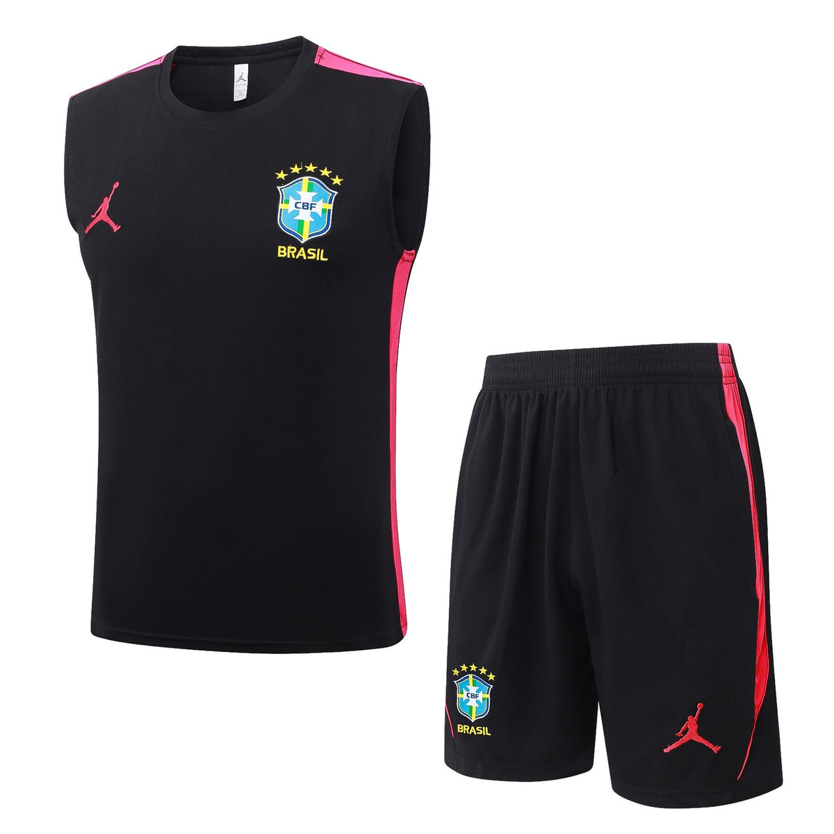 26/27 Brasile Training Kit Nero/Rosa