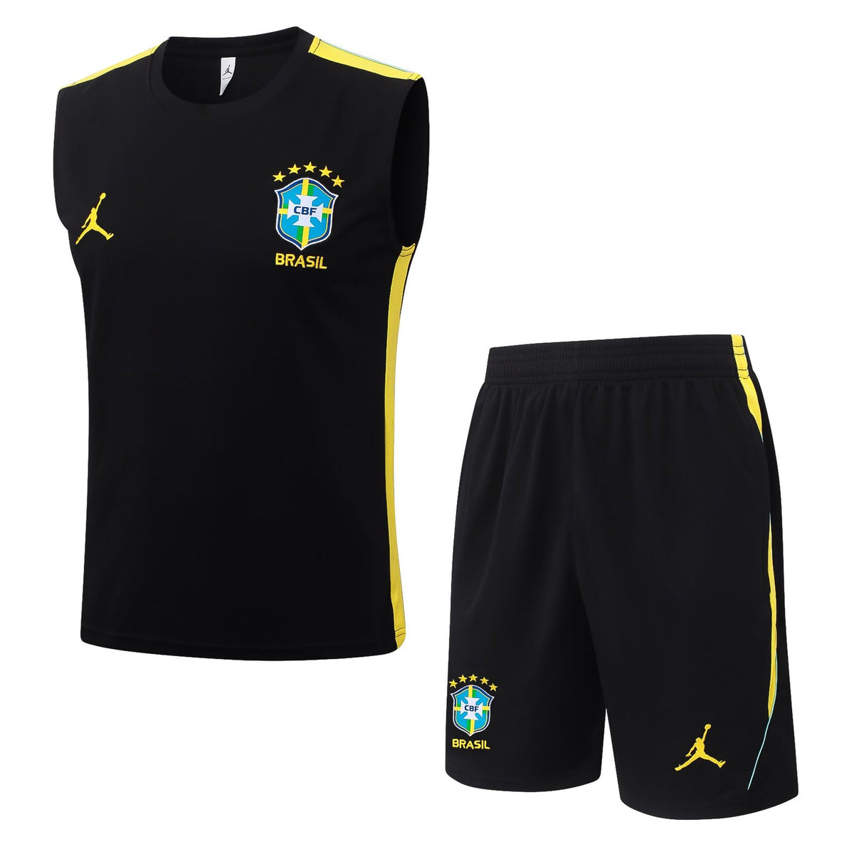 26/27 Brasile Training Kit Nero/Giallo